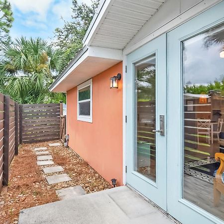 Coral Cottage, Stylish Studio Suite On Canal, Walkable To Beach, Private Parking St. Augustine Exterior photo