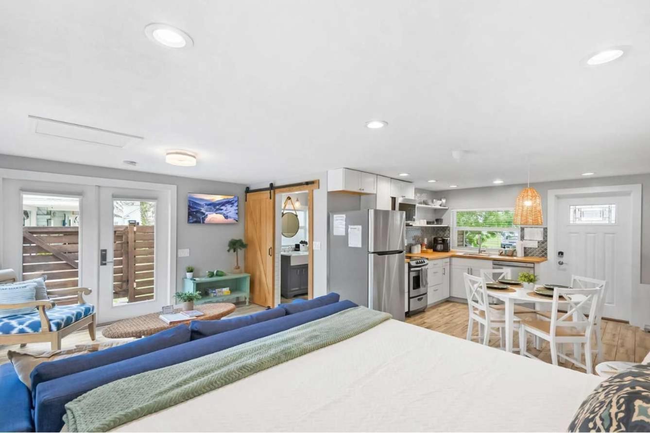 Coral Cottage, Stylish Studio Suite On Canal, Walkable To Beach, Private Parking St. Augustine Exterior photo