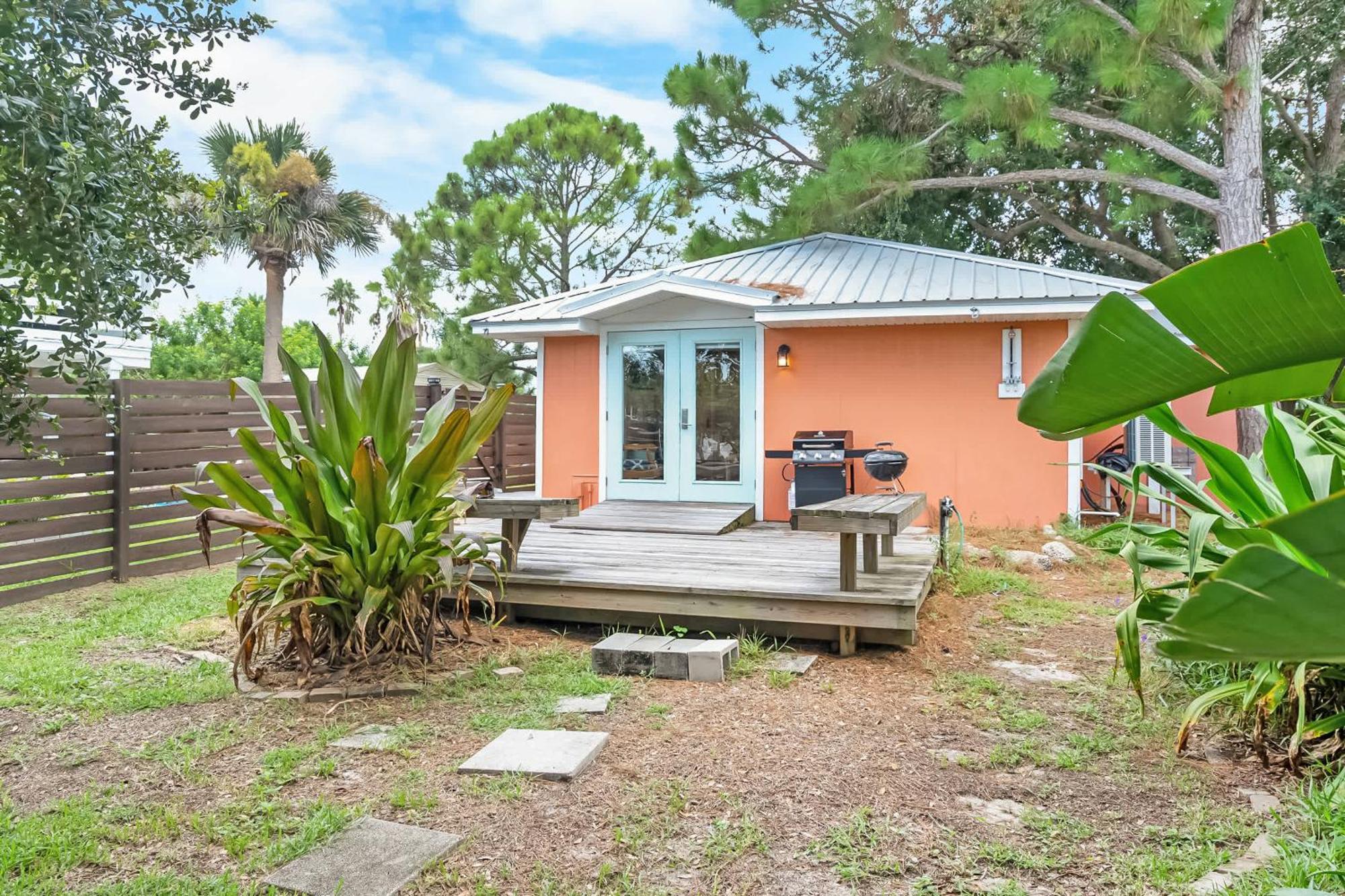 Coral Cottage, Stylish Studio Suite On Canal, Walkable To Beach, Private Parking St. Augustine Exterior photo