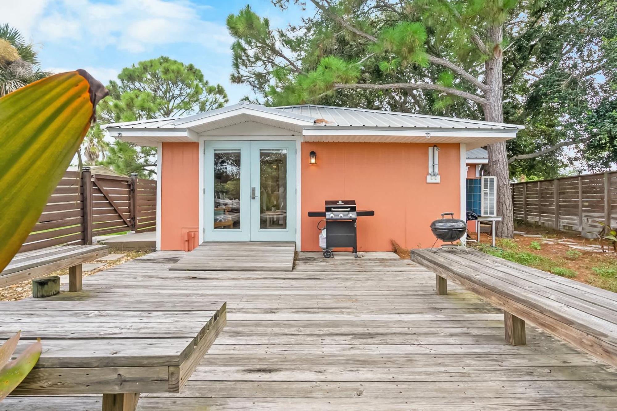 Coral Cottage, Stylish Studio Suite On Canal, Walkable To Beach, Private Parking St. Augustine Exterior photo